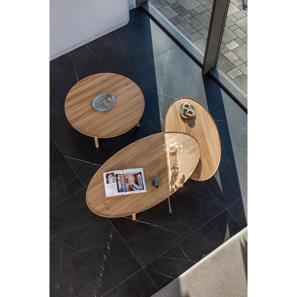 Ozolkoka žurnālgaldiņš dabīgā tonī 65x120 cm Mu – Gazzda-image-1