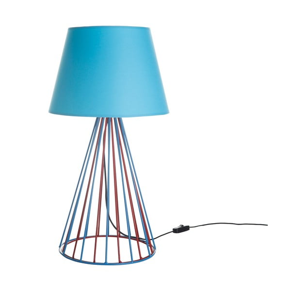 Galda lampa Wiry Blue/Red