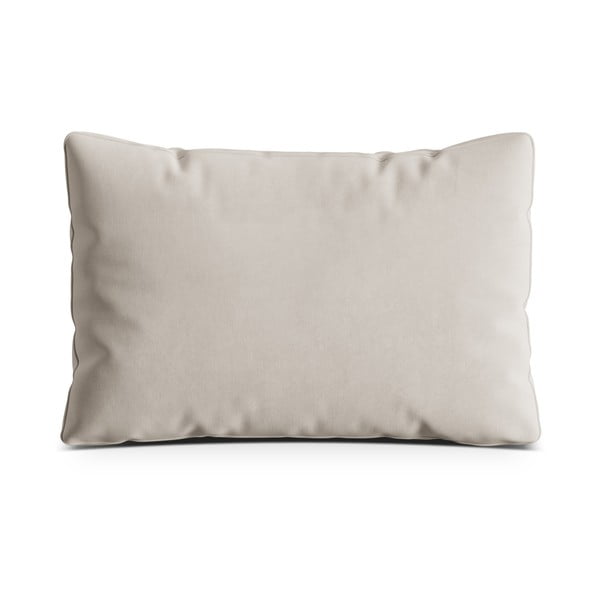 Bēšs samta dīvāna spilvens Kemi – Cosmopolitan Design