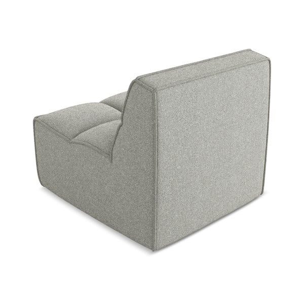 Gaiši pelēka modulārā dīvāna daļa Kalai – Makamii-image-4