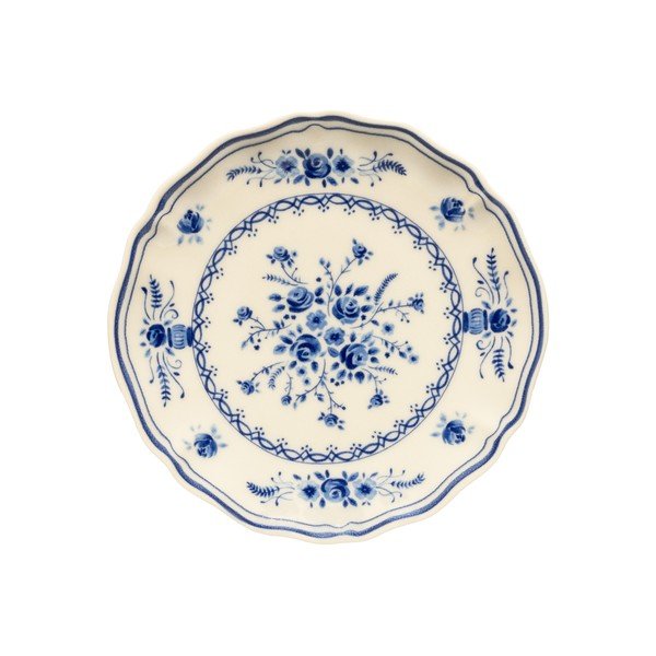 Zils/bēšs deserta akmensmasas šķīvis ø 17 cm Vila – Costa Nova