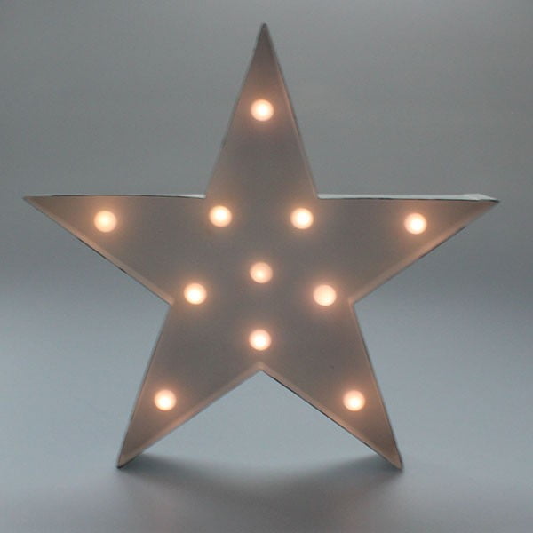 Spīdoša zvaigzne ar LED Dakls