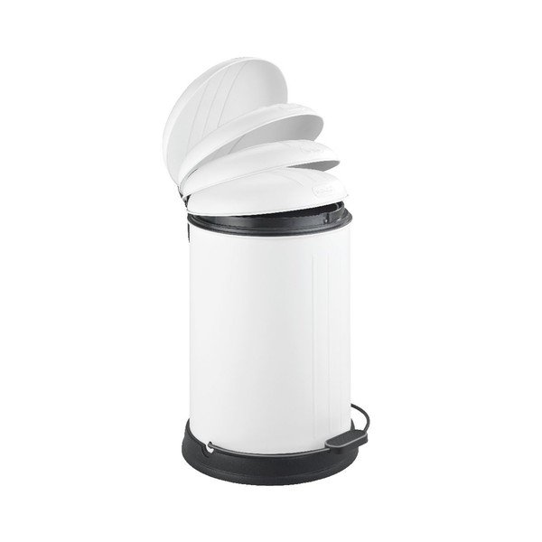 Balts atkritumu grozs Wenko Lagun, 12 l-image-1