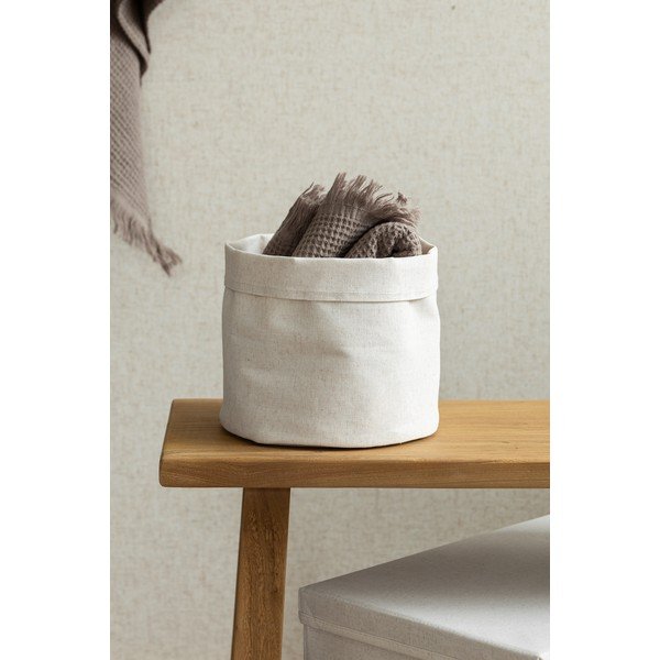 Tekstila uzglabāšanas grozs ø 20x20 cm Soft Storage Round – Bigso-image-3