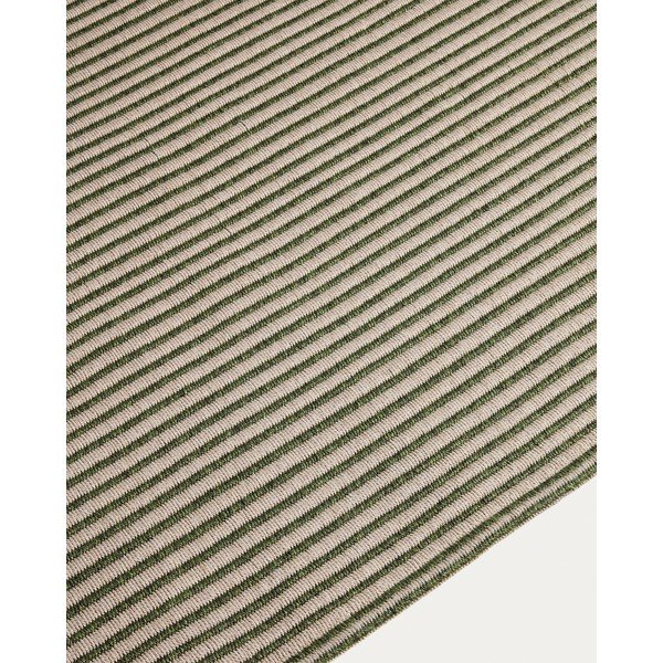 Zaļš/bēšs iekštelpu un āra paklājs 200x300 cm Ardelia – Kave Home-image-3
