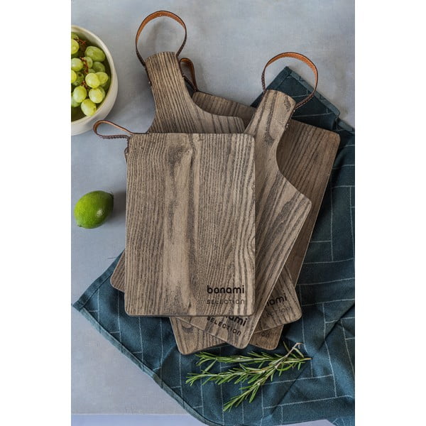 Koka griešanas dēlis pasniegšanai 26 x 18 cm Rustic – Bonami Selection-image-1