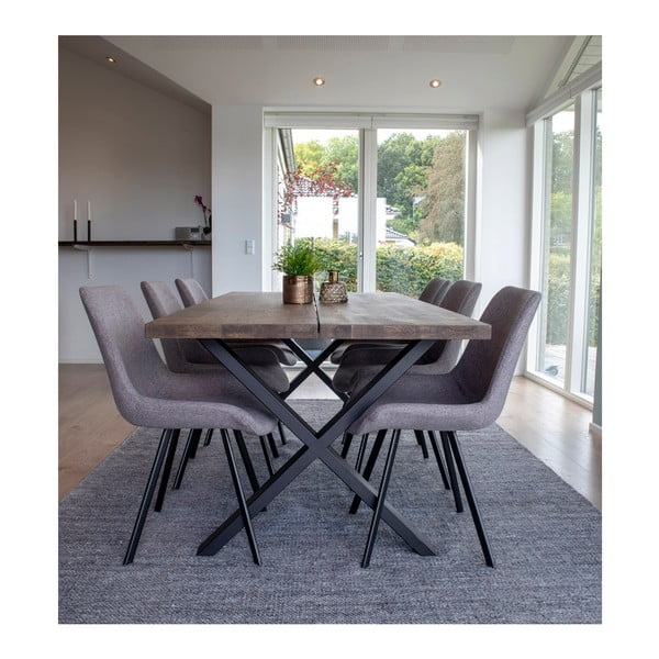 Ozolkoka ēdamgalds House Nordic Montpellier Smoked Oiled Oak, 200 x 95 cm-image-1