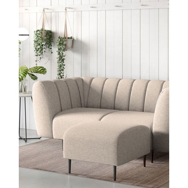 Bēšs kāju soliņš Shel – Ghado-image-1