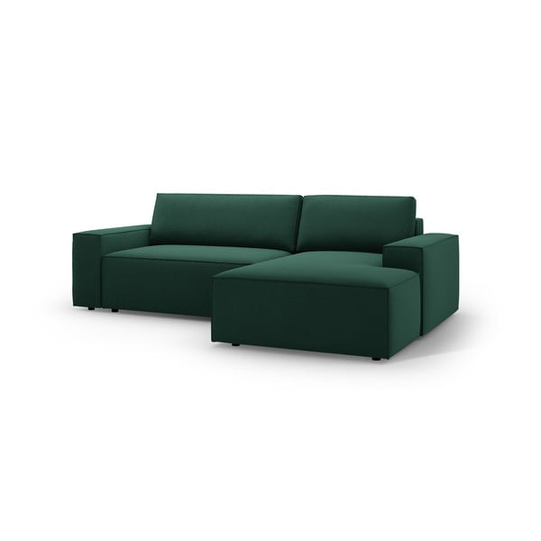 Zaļš salokāms stūra dīvāns (ar labo stūri) Jodie – Micadoni Home-image-2