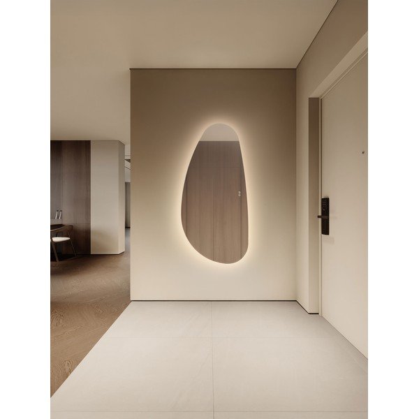 Sienas spogulis ar gaismu 3x140 cm Lorin – Nova Luce-image-1