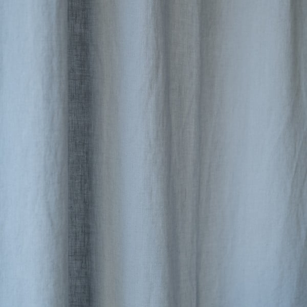 Pelēks lina aizkars ar tuneli Linen Tales Night Time, 250 x 140 cm-image-1