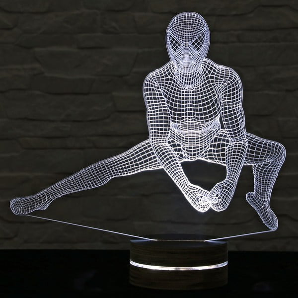 3D galda lampa Spiderman