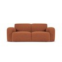 Brūns dīvāns no buklē auduma 170 cm Molino – Micadoni Home