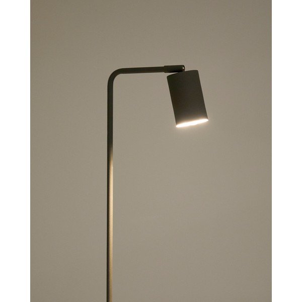 Melna stāvlampa (augstums 147 cm) Manie – Kave Home-image-1