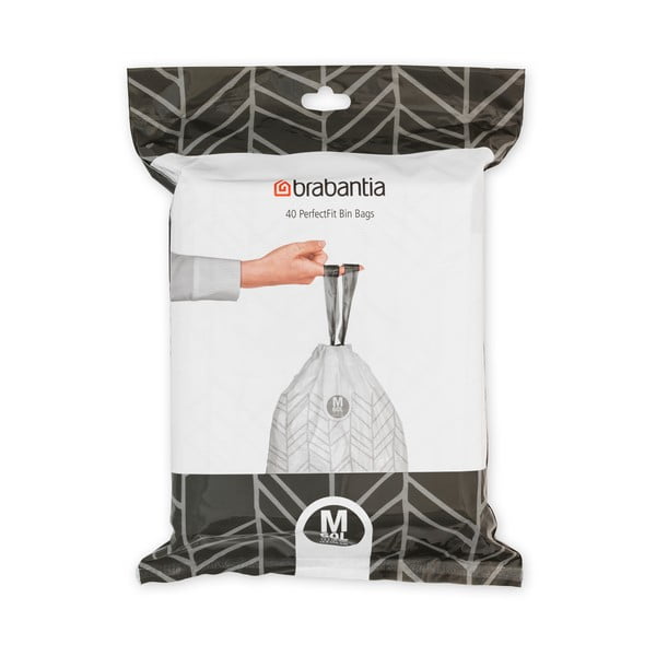 Atkritumu maisi (40 gab.) 60 l PerfectFit M – Brabantia