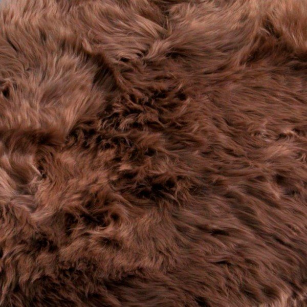 Brūns aitādas paklājs Native Natural Sheep, 60 x 120 cm-image-1