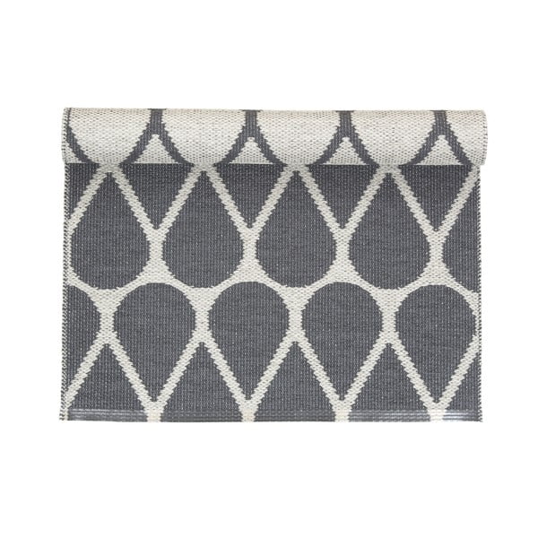 Tumši pelēks iekštelpu un āra paklājs 70x140 cm Otis Granit – Pappelina-image-4