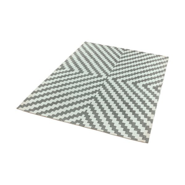 Pelēks un balts paklājs Asiatic Carpets Geo, 120 x 170 cm-image-2