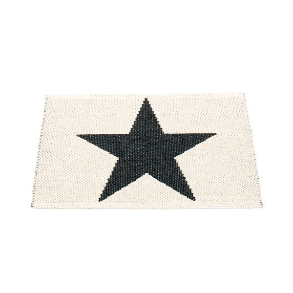 Melnbalts iekštelpu un āra paklājs 70x50 cm Viggo Black – Pappelina-image-1