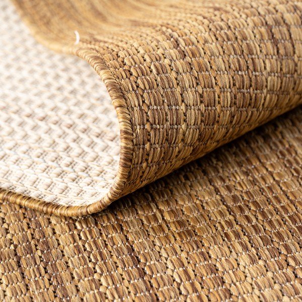 Brūns apaļš iekštelpu un āra paklājs ø 160 cm Mira 1450 – Ayyildiz Carpets-image-3