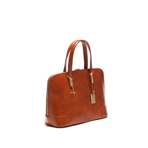 Ādas rokassoma Luisa Vanini 364 Cognac-image-3