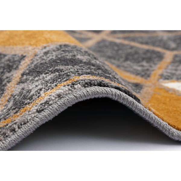 Okera dzeltens/pelēks paklājs 200x280 cm Soft – FD-image-2