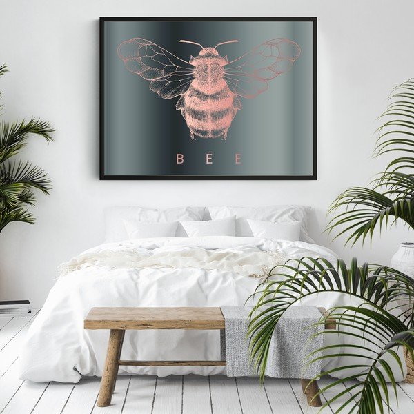 Sienas plakāts rāmī BUMBLEBEE, 40 x 50 cm-image-2