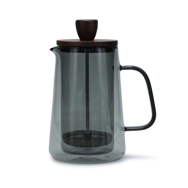 Pelēka stikla mokas kafijas kanna 350 ml Luma – S|P Collection