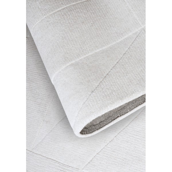 Krēmkrāsas ar rokām darināts vilnas celiņa paklājs 80x250 cm Ursule – Villeroy&Boch-image-3