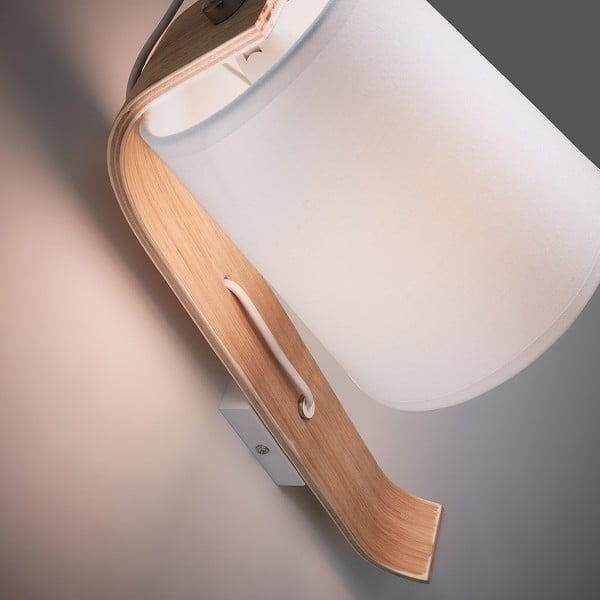 Balta sienas lampa Kave Home Percy-image-1