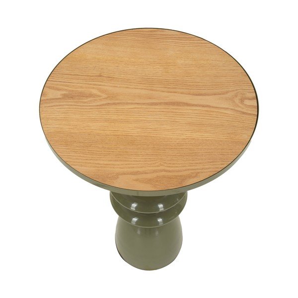 Metāla apaļš sānu galdiņš ø 45,5 cm Metal Console – Mauro Ferretti-image-2