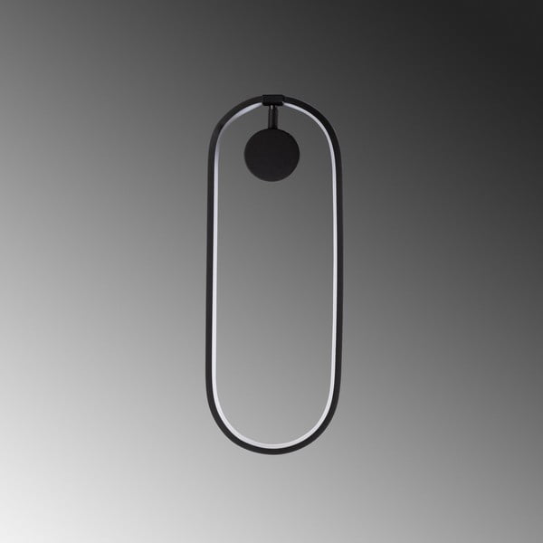 Melna LED sienas lampa Can – Opviq lights-image-1