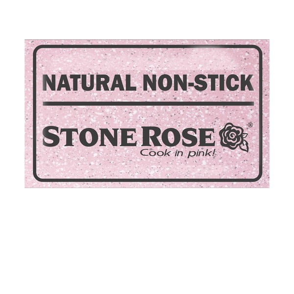 Rozā katls ar vāku Bisetti Stonerose Casseruola, ø 24 cm-image-2