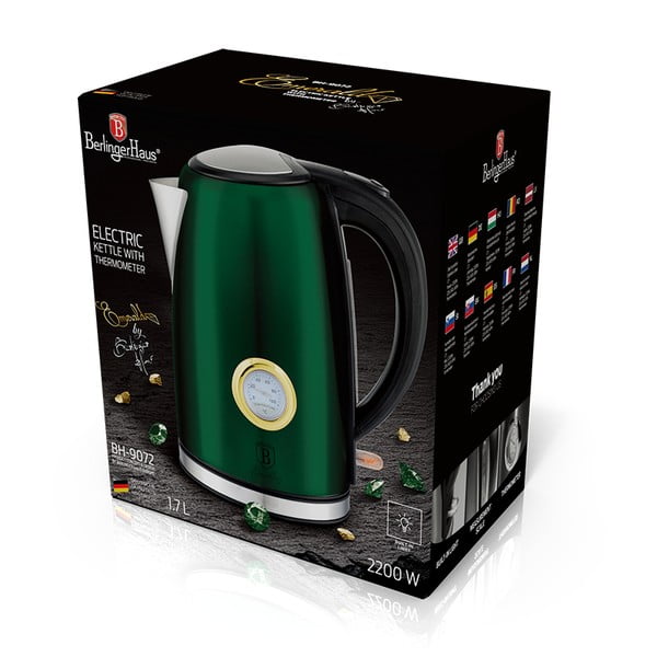 Zaļā tējkanna 1,7 l Emerald Collection – BerlingerHaus-image-2