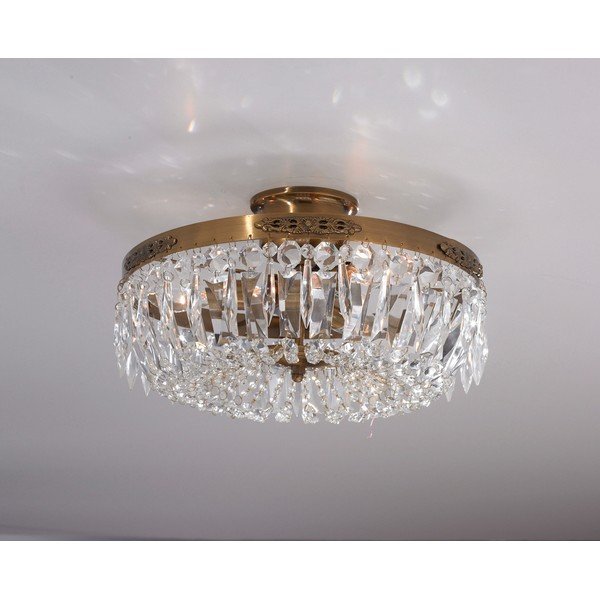Bronzas krāsas griestu lampa Strömsholm – Markslöjd-image-1
