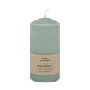 Tirkīza zila svece Eco candles by Ego decor Top, degšanas laiks 30 h