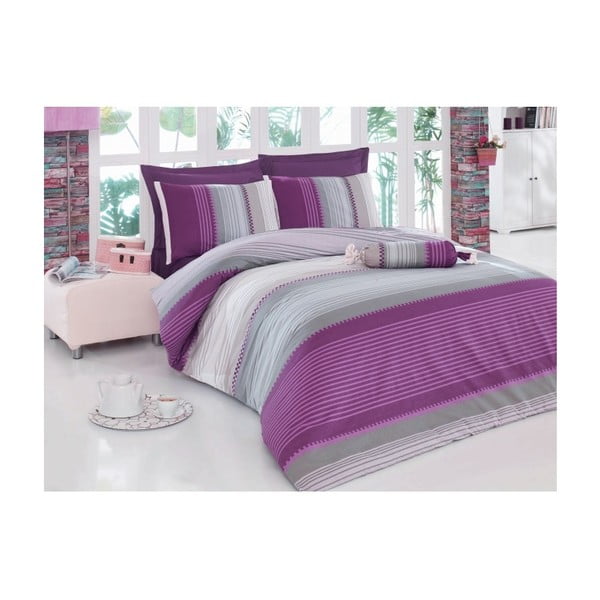Violeta vienvietīga gultas veļa Valentina, 160 x 220 cm