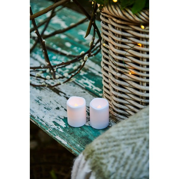 Balti āra gaismas dekori (2 gab.) Storm Mini – Sirius-image-3