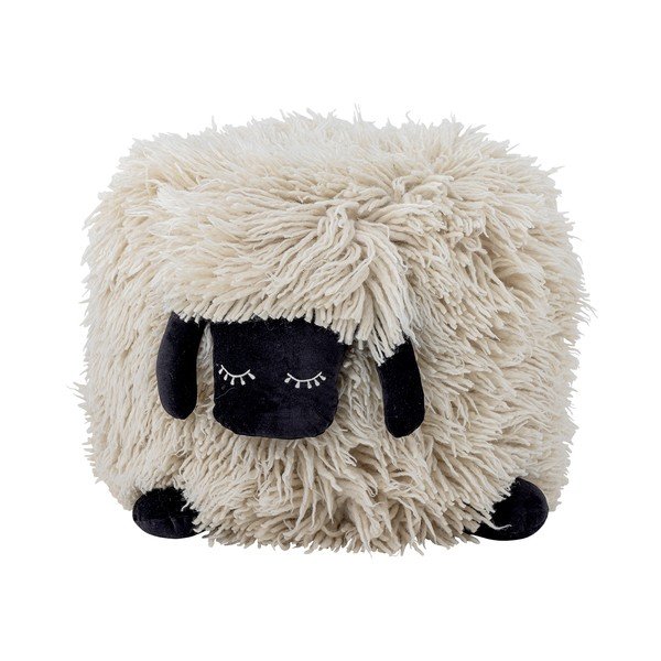 Krēmkrāsas vilnas bērnu sēžammaiss Dolly – Bloomingville Mini