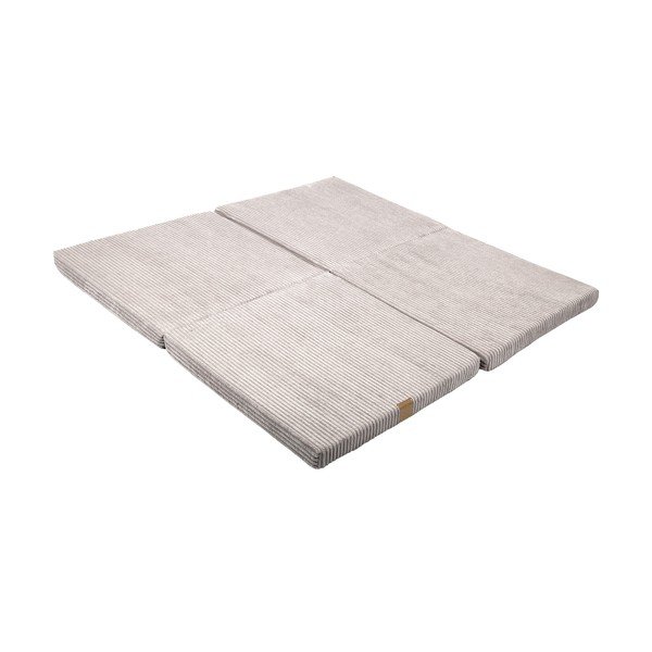 Ziloņkaula krāsas bērnu rotaļu paklājiņš 120x120 cm – Meowbaby