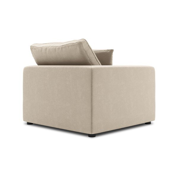Bēša modulārā dīvāna stūra daļa Windsor & Co Sofas Galaxy, kreisais stūris-image-3