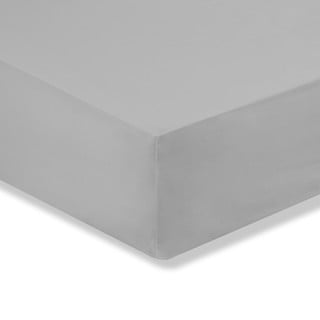 Ēģiptes kokvilnas loksne Bianca Silver, 135 x 190 cm