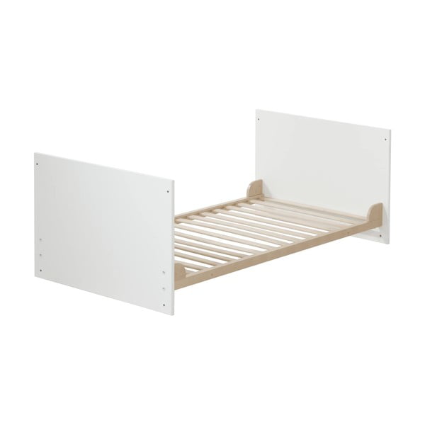 Balta bērnu gultiņa 70x140 cm Gabriella – Roba-image-2