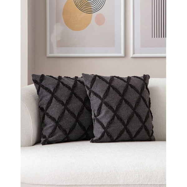 Spilvendrānas (2 gab.) 43x43 cm Tuffet – Mioli Decor-image-2