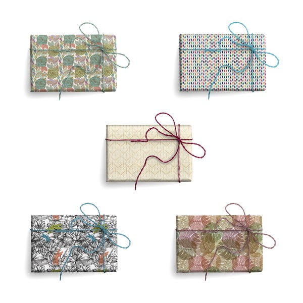 Dāvanu papīru komplekts (5 gab.) Prestige – Kartos-image-2