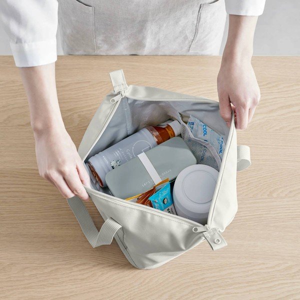 Gaiši pelēka aukstumsoma 8 l Tower – YAMAZAKI-image-2