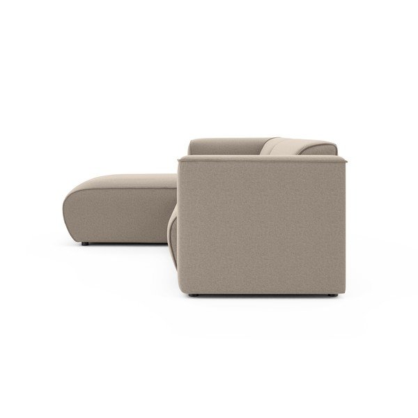 Gaiši brūns stūra dīvāns (ar kreiso stūri/ar zvilni) Merid  – Ropez-image-3