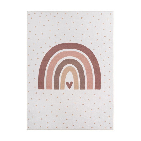 Krēmkrāsas mazgājams bērnu paklājs 160x230 cm Coco 1132 – Ayyildiz Carpets