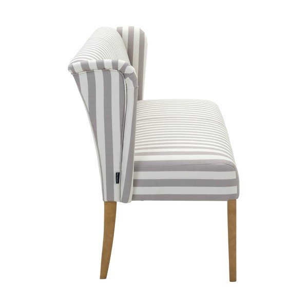 Pelēki balts polsterēts sols Max Winzer Hendrick-image-3