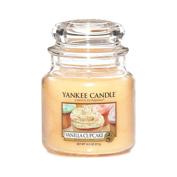 Aromātiskā svece degšanas laiks 65 h Vanilla Cupcake – Yankee Candle